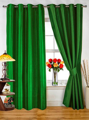 13% OFF on Dekor World 274.32 cm (9 ft) Polyester Long Door Curtain (Pack Of 2)(Solid, Green) 13% OFF on Dekor World 274.32 cm (9 ft) Polyester Long Door Curtain (Pack Of 2)(Solid, Green)