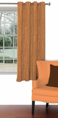 

Skipper 153 cm (5 ft) Blends Window Curtain Single Curtain(Abstract, Rust)