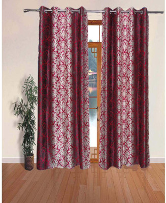 

Zesture 211 cm (7 ft) Polyester Window & Door Curtain (Pack Of 2)(Printed, Multicolor)