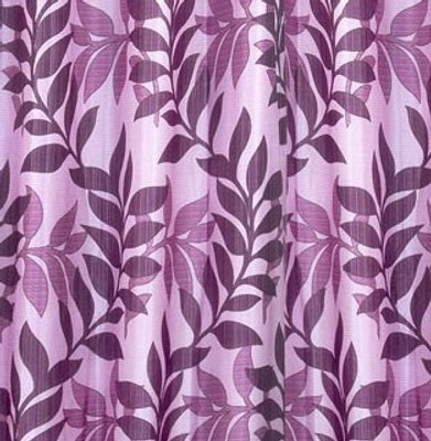 

Cortina 270 cm (9 ft) Polyester Long Door Curtain (Pack Of 2)(Geometric, Purple)