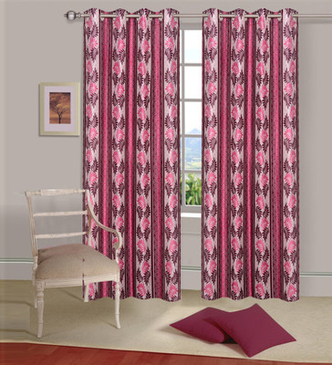 

IWS 212 cm (7 ft) Polyester Door Curtain (Pack Of 2)(Printed, Multicolor)