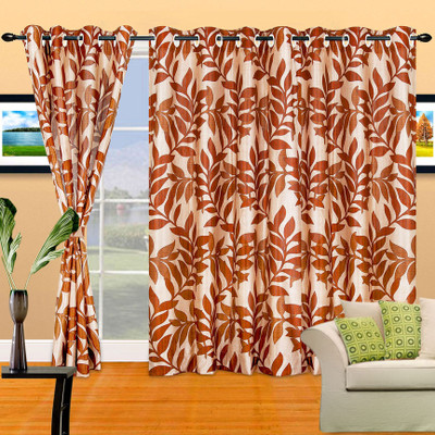 Cortina 210 cm (7 ft) Polyester Door Curtain (Pack Of 2)(Abstract, Purple) Cortina 210 cm (7 ft) Polyester Door Curtain (Pack Of 2)(Abstract, Purple)