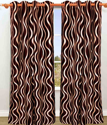 64% OFF on Hargunz Polyester Long Door Curtain 108 inches (4 ft) Pack of 2(Floral Brown) 64% OFF on Hargunz Polyester Long Door Curtain 108 inches (4 ft) Pack of 2(Floral Brown)