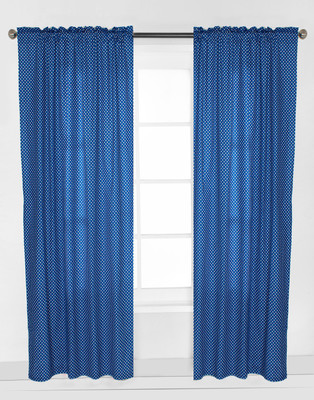 

Bacati 106.48 cm (3 ft) Cotton Window & Door Curtain (Pack Of 2)(Geometric, Multicolor)