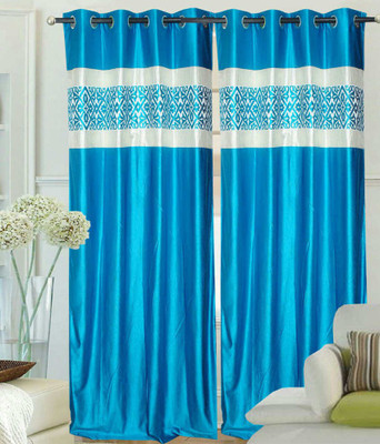 44% OFF on Madhav product 212 cm (7 ft) Polyester Door Curtain Single Curtain(Floral, Blue) 44% OFF on Madhav product 212 cm (7 ft) Polyester Door Curtain Single Curtain(Floral, Blue)