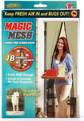 

CPEX 210 cm (7 ft) Net Window & Door Curtain (Pack Of 2)(Plain, Multicolor)