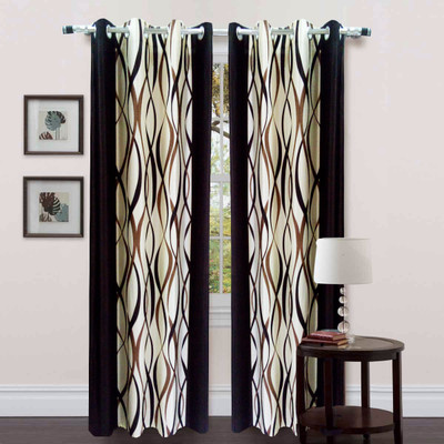 58% OFF on Homefab India 214 cm (7 ft) Polyester Door Curtain (Pack Of 2)(Geometric, Brown) 58% OFF on Homefab India 214 cm (7 ft) Polyester Door Curtain (Pack Of 2)(Geometric, Brown)