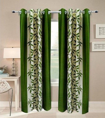 

Profabhome 213 cm (7 ft) Polyester Door Curtain (Pack Of 2)(Solid, Multicolor)