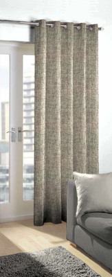 

Skipper 244 cm (8 ft) Polyester Door Curtain Single Curtain(Abstract, Grey)