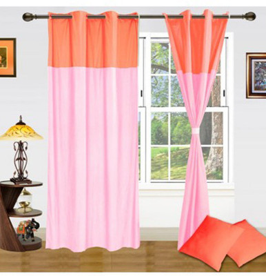 

JT International 213.36 cm (7 ft) Polyester Door Curtain (Pack Of 2)(Printed, Multicolor)