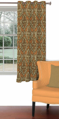

Skipper 153 cm (5 ft) Blends Window Curtain Single Curtain(Motif, Rust)