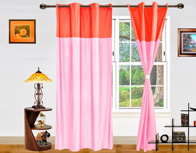 3% OFF on Dekor World 274.32 cm (9 ft) Polyester Long Door Curtain (Pack Of 2)(Abstract, Pink, Orange) 3% OFF on Dekor World 274.32 cm (9 ft) Polyester Long Door Curtain (Pack Of 2)(Abstract, Pink, Orange)