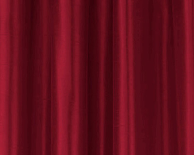 Dekor World 274.32 cm (9 ft) Polyester Long Door Curtain (Pack Of 3)(Solid, Maroon, Beige)