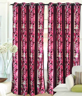 

Zesture 211 cm (7 ft) Polyester Door Curtain (Pack Of 2)(Printed, Multicolor)