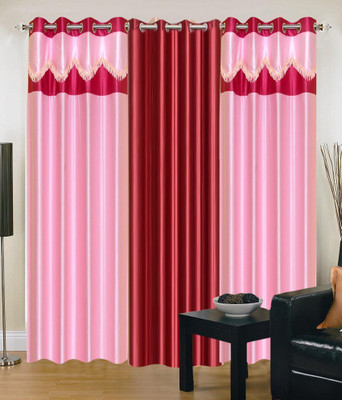 61% OFF on Shopgrab 213 cm (7 ft) Polyester Door Curtain (Pack Of 3)(Printed, Maroon, Pink) 61% OFF on Shopgrab 213 cm (7 ft) Polyester Door Curtain (Pack Of 3)(Printed, Maroon, Pink)