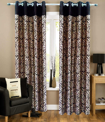 45% OFF on Homefab India 274.5 cm (9 ft) Polyester Long Door Curtain (Pack Of 2)(Floral, Brown) 45% OFF on Homefab India 274.5 cm (9 ft) Polyester Long Door Curtain (Pack Of 2)(Floral, Brown)