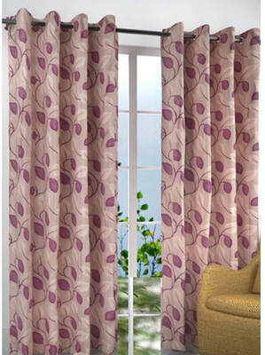 

Zesture 211 cm (7 ft) Polyester Door Curtain (Pack Of 2)(Motif, Multicolor)