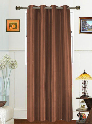 6% OFF on Dekor World 275 inch (9 ft) Polyester Long Door Curtain Single Curtain(Solid, Brown) 6% OFF on Dekor World 275 inch (9 ft) Polyester Long Door Curtain Single Curtain(Solid, Brown)