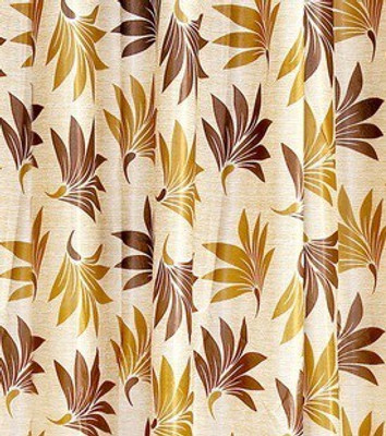 

Cortina 270 cm (9 ft) Polyester Long Door Curtain (Pack Of 2)(Geometric, Brown)