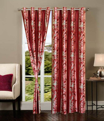 

Zesture 211 cm (7 ft) Polyester Window & Door Curtain (Pack Of 2)(Printed, Multicolor)
