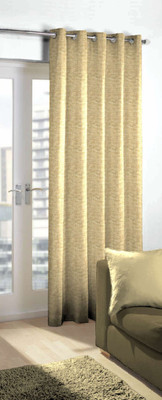 

Skipper 275 cm (9 ft) Blends Long Door Curtain Single Curtain(Abstract, Off white)