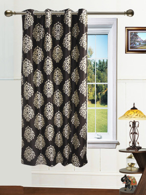 16% OFF on Dekor World 150 cm (5 ft) Polyester Window Curtain Single Curtain(Solid, Brown) 16% OFF on Dekor World 150 cm (5 ft) Polyester Window Curtain Single Curtain(Solid, Brown)