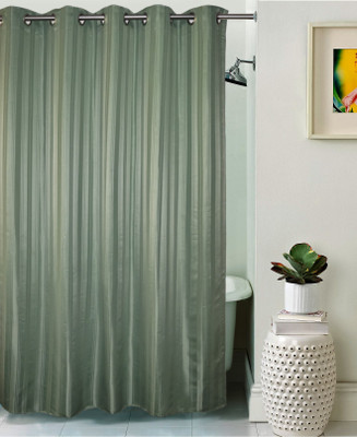 

Lushomes 208 cm (7 ft) Polyester Shower Curtain Single Curtain(Plain, Feldspar)