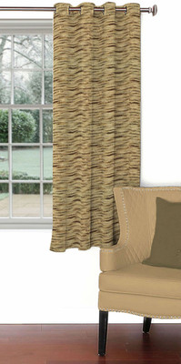 

Skipper 153 cm (5 ft) Blends Window Curtain Single Curtain(Self Design, Beige)