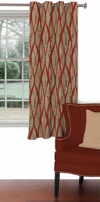 

Skipper 153 cm (5 ft) Blends Window Curtain Single Curtain(Motif, Maroon)