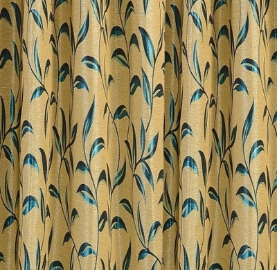 65% OFF on Vorhang 150 cm (5 ft) Jacquard Window Curtain Single Curtain(Floral, Blue) 65% OFF on Vorhang 150 cm (5 ft) Jacquard Window Curtain Single Curtain(Floral, Blue)