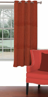 

Skipper 153 cm (5 ft) Blends Window Curtain Single Curtain(Striped, Maroon)