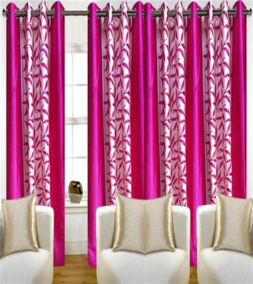 

Profabhome 212 cm (7 ft) Polyester Door Curtain (Pack Of 4)(Printed, Multicolor)