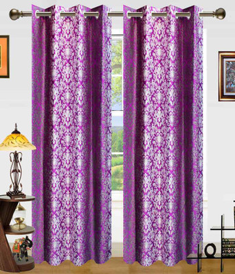 

Zesture 211 cm (7 ft) Polyester Window & Door Curtain (Pack Of 2)(Printed, Multicolor)