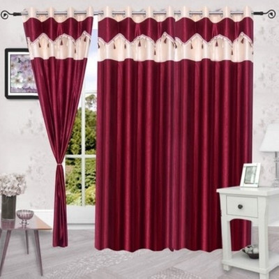 70% OFF on Optimistic Home Furnishing 275 cm (9 ft) Polyester Long Door Curtain (Pack Of 4)(Solid, Red) 70% OFF on Optimistic Home Furnishing 275 cm (9 ft) Polyester Long Door Curtain (Pack Of 4)(Solid, Red)