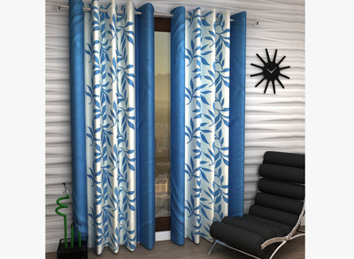 

Home Fantasy 213 cm (7 ft) Polyester Door Curtain (Pack Of 2)(Abstract, Multicolor)