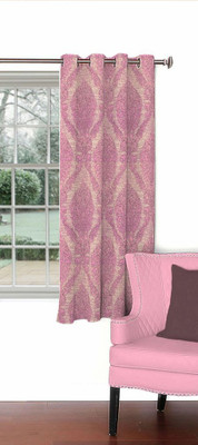 

Skipper 153 cm (5 ft) Blends Window Curtain Single Curtain(Motif, Purple)