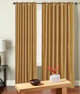 25% OFF on Saral Home Polyester Door Curtain 213.36 cm (7 ft) Pack of 2(Solid Camel) 25% OFF on Saral Home Polyester Door Curtain 213.36 cm (7 ft) Pack of 2(Solid Camel)