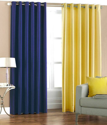 

Abhi Decor 213 cm (7 ft) Polyester Door Curtain (Pack Of 2)(Plain, Multicolor)