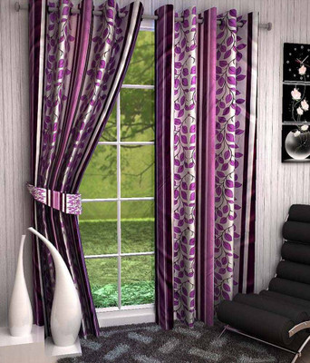 

Zesture 211 cm (7 ft) Polyester Window & Door Curtain (Pack Of 2)(Printed, Multicolor)