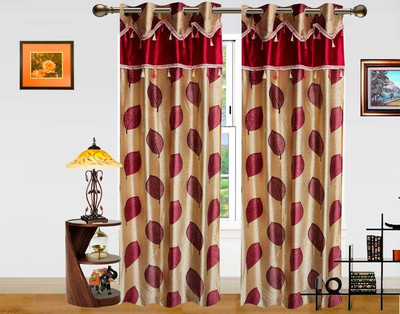 3% OFF on Dekor World 215 cm (7 ft) Polyester Door Curtain (Pack Of 2)(Solid, Maroon, Beige) 3% OFF on Dekor World 215 cm (7 ft) Polyester Door Curtain (Pack Of 2)(Solid, Maroon, Beige)