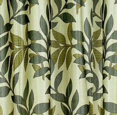 

Cortina 210 cm (7 ft) Polyester Door Curtain Single Curtain(Abstract, Green)