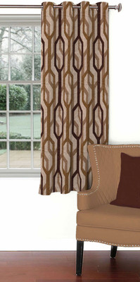 

Skipper 153 cm (5 ft) Blends Window Curtain Single Curtain(Self Design, Multicolor)
