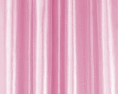 Dekor World 213.36 cm (7 ft) Polyester Door Curtain (Pack Of 3)(Solid, Maroon, Pink)
