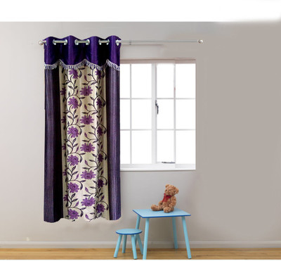 48% OFF on Homefab India 152.5 cm (5 ft) Polyester Window Curtain Single Curtain(Floral, Purple) 48% OFF on Homefab India 152.5 cm (5 ft) Polyester Window Curtain Single Curtain(Floral, Purple)