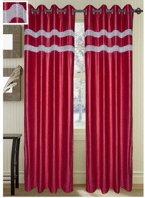 50% OFF on Shopgrab Polyester Door Curtain 213 cm (7 ft) Pack of 2(Solid Red) 50% OFF on Shopgrab Polyester Door Curtain 213 cm (7 ft) Pack of 2(Solid Red)