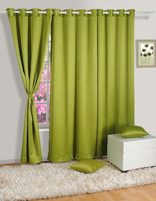 25% OFF on Homec 150 cm (5 ft) Polyester Window Curtain Single Curtain(Solid, Green) 25% OFF on Homec 150 cm (5 ft) Polyester Window Curtain Single Curtain(Solid, Green)