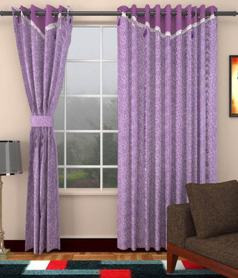 

Peponi 274.32 cm (9 ft) Polyester Long Door Curtain (Pack Of 2)(Floral, Multicolor)