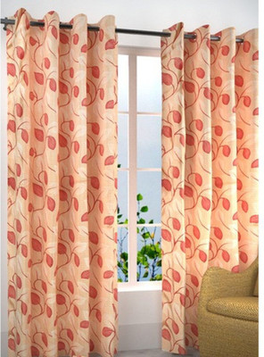 

Zesture 211 cm (7 ft) Polyester Door Curtain (Pack Of 2)(Motif, Multicolor)