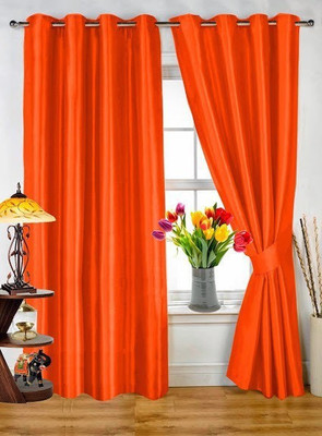 3% OFF on Dekor World 274.32 cm (9 ft) Polyester Long Door Curtain (Pack Of 2)(Solid, Orange) 3% OFF on Dekor World 274.32 cm (9 ft) Polyester Long Door Curtain (Pack Of 2)(Solid, Orange)