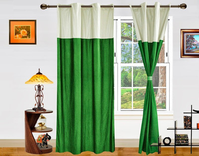 3% OFF on Dekor World 274.32 cm (9 ft) Polyester Long Door Curtain (Pack Of 2)(Floral, Green, Beige) 3% OFF on Dekor World 274.32 cm (9 ft) Polyester Long Door Curtain (Pack Of 2)(Floral, Green, Beige)